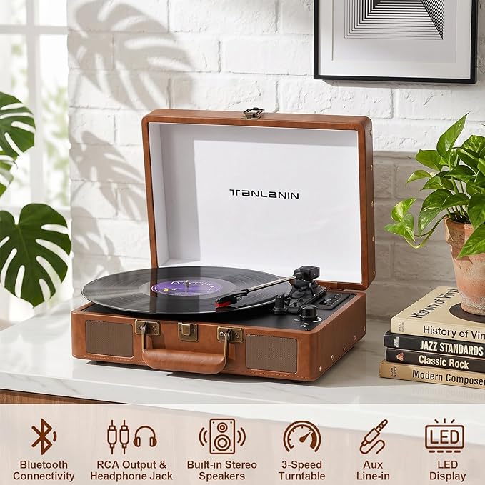 Portable Vinyl Record Player - Image 12