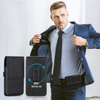 BECPLT Phone Holster for Apple iPhone 17 Pro 16/15/14/13/12/11 Pro Leather Belt - Image 6