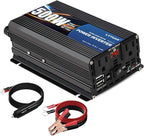 LVYUAN 500 Watt Pure Sine Wave Power Inverter 24V to 110V/120V DC to AC by LVYUAN
