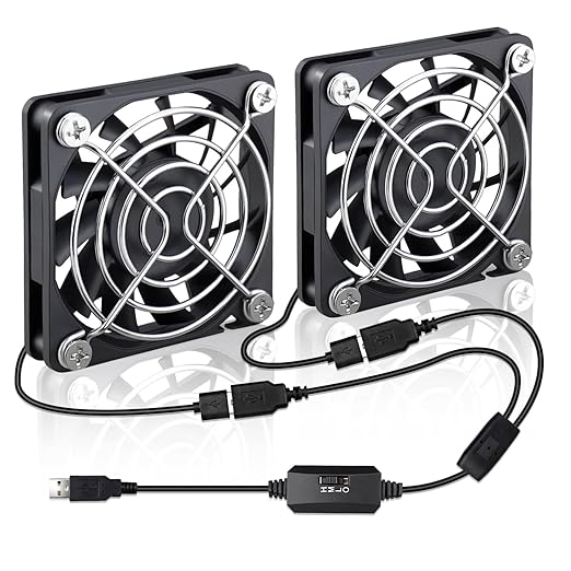 2 Packs Wathai 60mm x 10mm USB Computer Fan 5V by Wathai