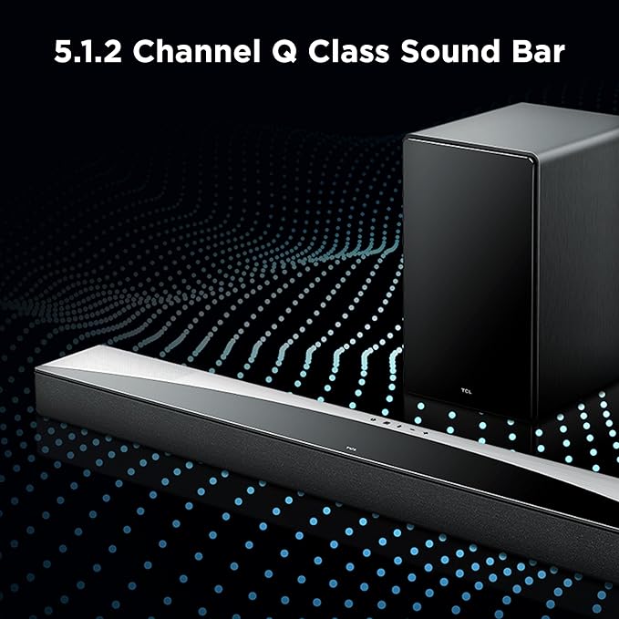 TCL Q75H Q Class 5.1.2 Channel Soundbar - Image 3