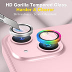 AGVEE 3+3 6 Pack for iPhone 15 6.1" / 15 Plus 6.7" Camera Lens Cover Protector - Image 6