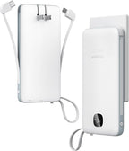 TESSAN Portable Charger with Built in Cables, 10000mAh Power Bank Fast Charging by TESSAN