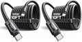 LISEN USB C Cable Charger Type C Soft Silicone USBC to USBC by Lisen
