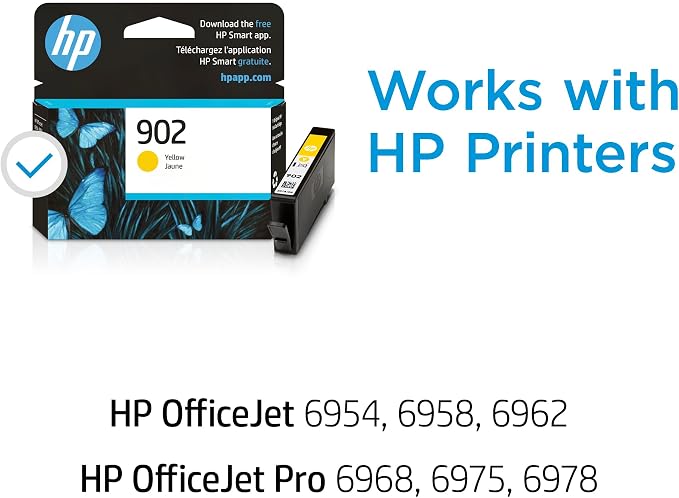 HP 902 Yellow Ink Cartridge | Works - Image 2
