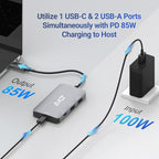 AVLT 4-Port USB 3.1 Gen 2 Type C 10G Hub - Image 2