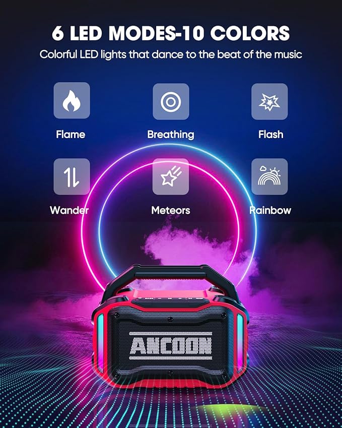 Speakers Bluetooth Wireless: 80W Loud Speaker - Image 6