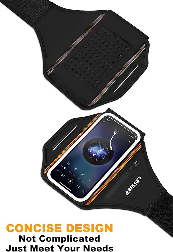 Running Armband with Earphone Bag Cell Phone Armband - Image 5