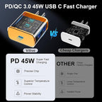 45W USB C Super Fast Charger Type C Charger Fast Charging Android Phone Charger - Image 4