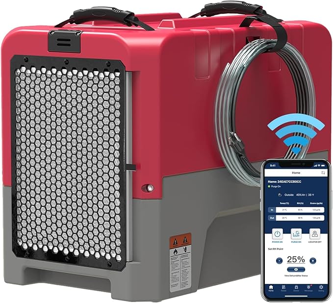 ALORAIR Smart WiFi LGR Commercial Dehumidifier up to 180 PPD by ALORAIRSOLUTIONSINC0J0DC