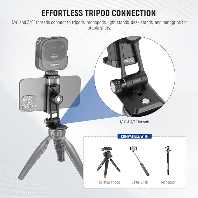NEEWER SP-02 Phone Tripod Mount Adapter - Image 6