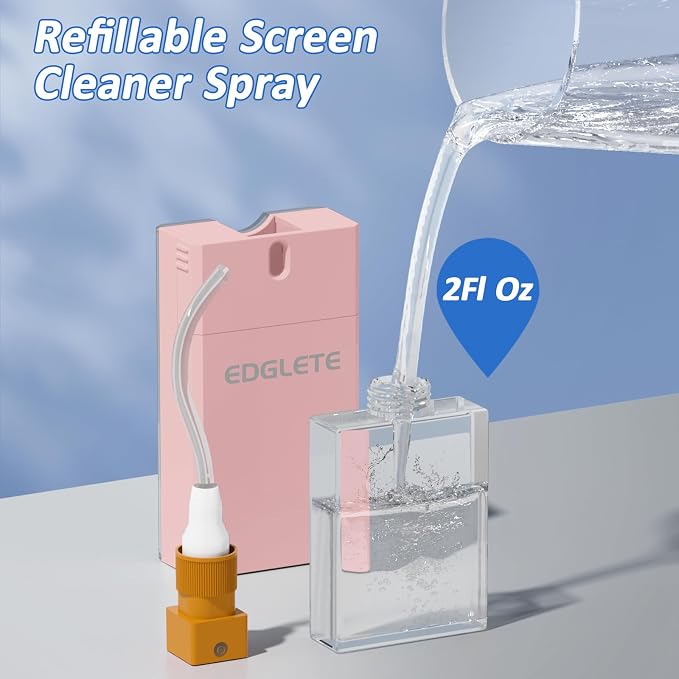 Screen Cleaner Spray and Wipe, Streak-Free Computer Screen Cleaner, Portable - Image 6