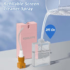 Screen Cleaner Spray and Wipe, Streak-Free Computer Screen Cleaner, Portable - Image 6