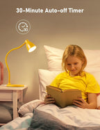 BOHON LED Desk Lamp with USB C+A Charging Ports Wireless Charger, 5 Colors - Image 8