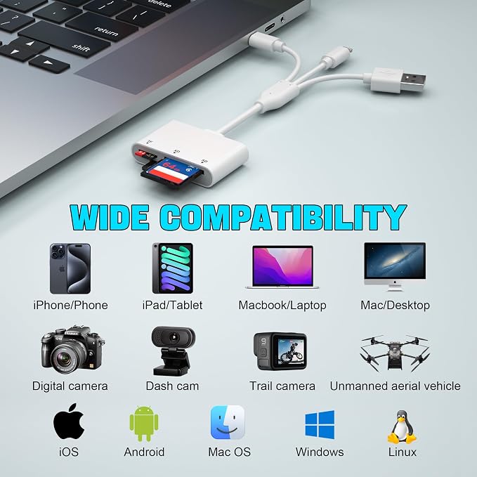 XD Card Reader, SD Card Reader for iPhone - Image 5
