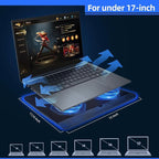 Laptop Cooling Pad, Mspine Laptop Cooler - Image 3