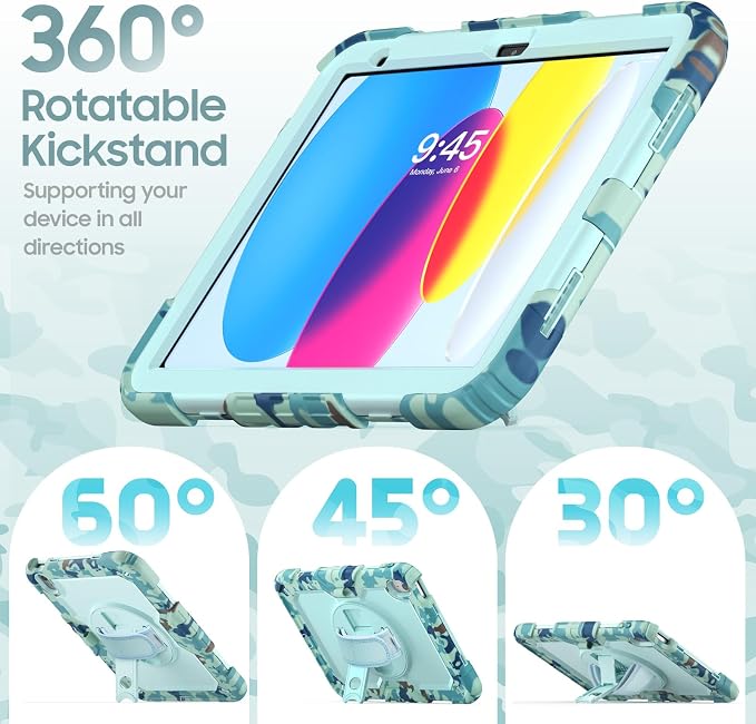 SCSVPN Kids Case for iPad 11th/10th Generation 11/10.9 inch 2025/2022, - Image 4