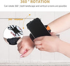 Wristband Phone Holder for Running, 360°Rotation & Detachable Sports Armband - Image 5