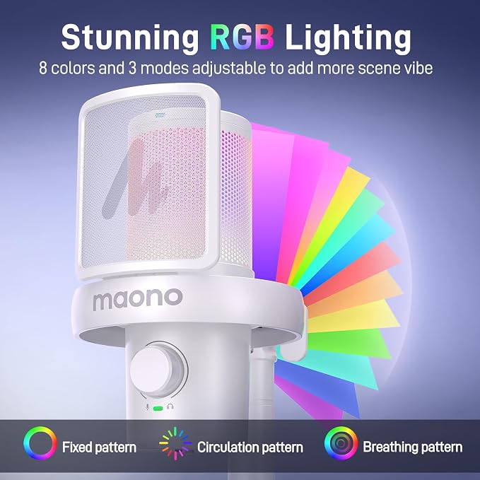 MAONO Wireless Microphone for PC, Gaming Streaming USB Mic - Image 7