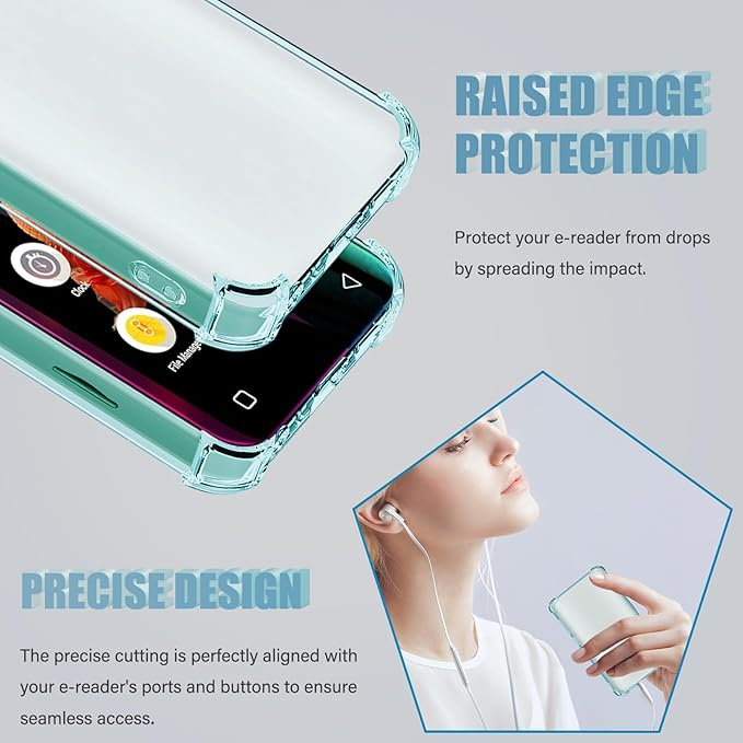 Case for innioasis G1 G3 Mp3 Player, TPU Clear Cover for Mp3 Player - Image 5