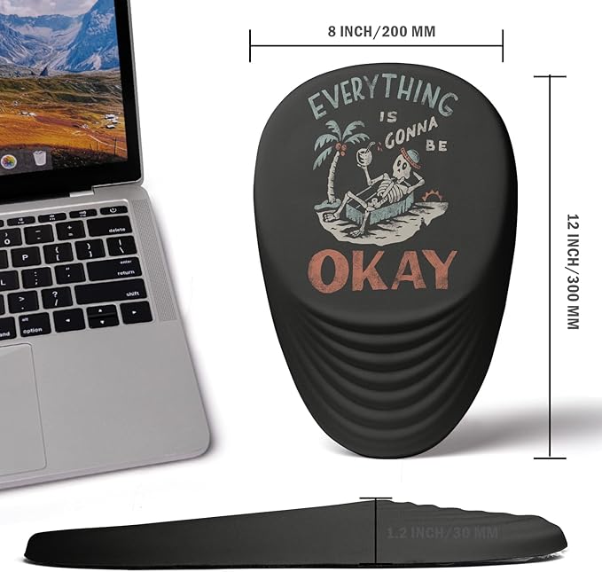 Ergonomic Mouse Pad with Wrist Rest Support, Mousepad Relief Carpal Tunnel Pain - Image 4