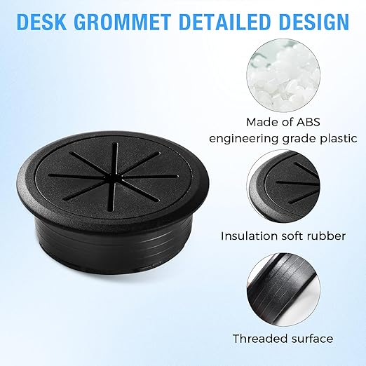 Desk Grommet 2", Desk Hole Cover - Image 3