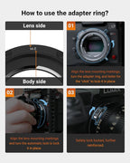 Thypoch M-L Lens Mount Adapter Auto-Lock, Compatible - Image 5