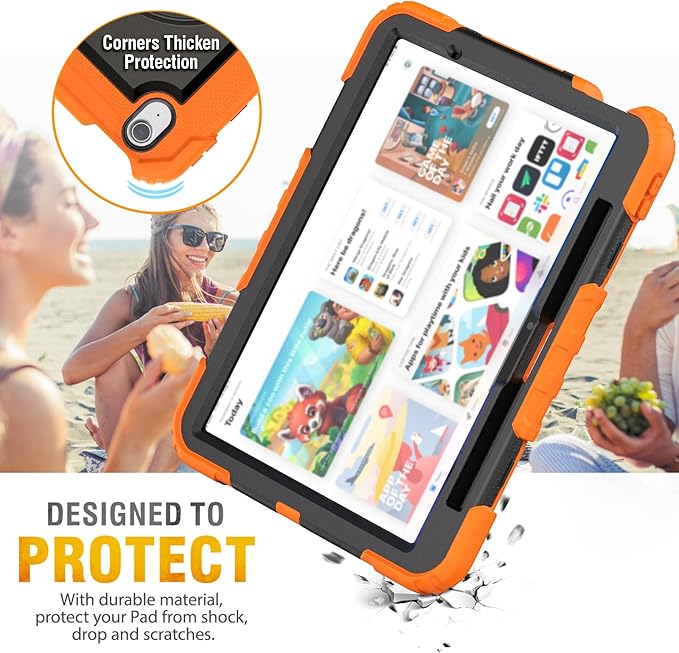 HXCASEAC Case for iPad Air 11 inch, Shockproof Design - Image 8