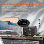 ALLWEI LiFePO4 Portable Power Station 1200W, 1008Wh Solar Generator - Image 2