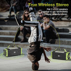 Portable Bluetooth Speaker 120W Peak 80W Wireless Speakers, TWS Pairing - Image 4