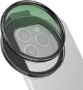 CPL Filter for Phone, 72mm Camera Polarized Lens Polarizing Filter by CAMOLOGEEK
