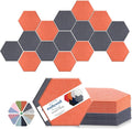 Mollywell Hexagon Acoustic Panels, High Density, Soundproofing, Decorative by Mollywell