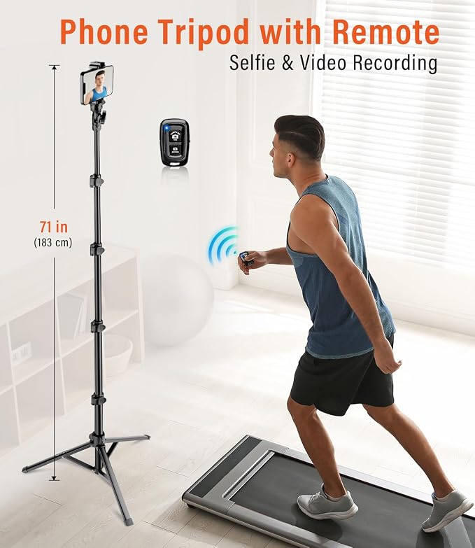 Phone Tripod, Remote and Phone Holder, Suitable - Image 5