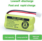 BT18433/BT28433 2.4V 500mAh Ni-MH Battery Pack Rechargeable Compatible - Image 5