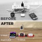 Hicober 3 in 1 Wireless Charging Station - Image 4