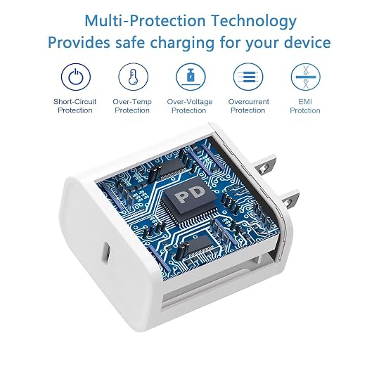 for iPhone Charger Fast Charging, Type C Fast Charging Block Compatible - Image 3