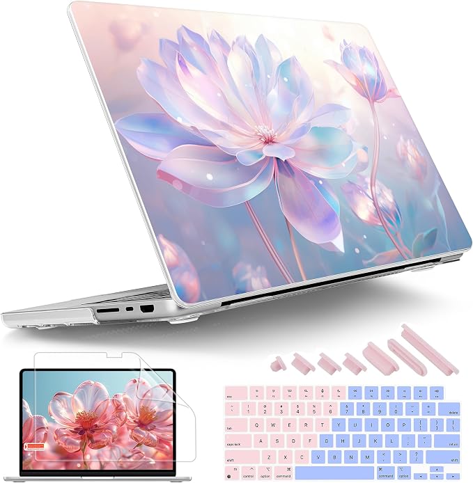 Tuiklol for MacBook Pro 14 Inch Case 2024-2021 Release M4 A3112 A3401 A3185/M3 by Tuiklol