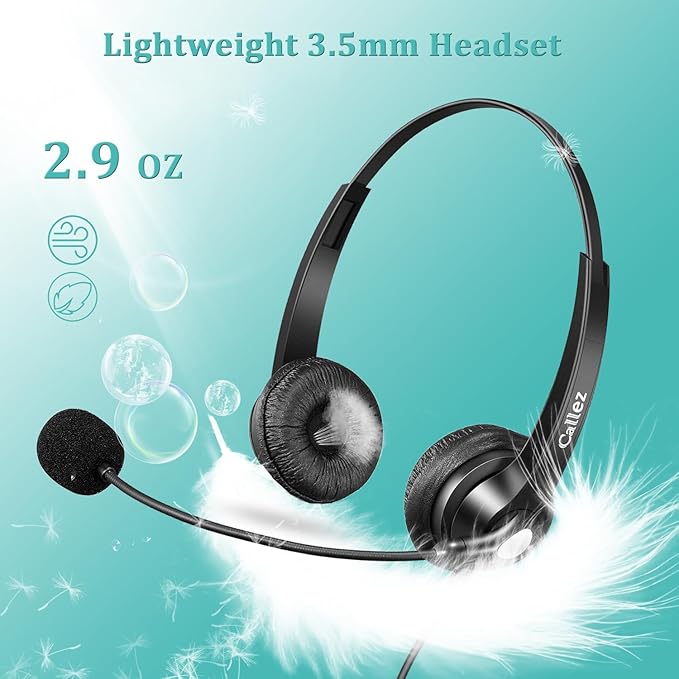 Callez 3.5mm Headset with Microphone Noise Cancelling - Image 6