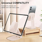 DEERLAMN Cell Phone Stand for Desk, Height Adjustable Cell Phone Holder - Image 3