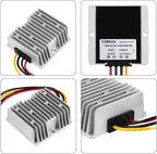 HOMELYLIFE DC Voltage Reducer DC 8V-40V to 12V 6A 72W Converter Automatic Buck - Image 2