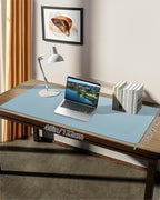 Leather Desk Pad Protector, Large Mat, Mouse Pad & Keyboard Cover - Image 7