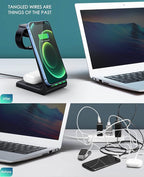 3 in 1 Wireless Charging Station, 2025 Upgraded Fast Desk Charger Station - Image 6