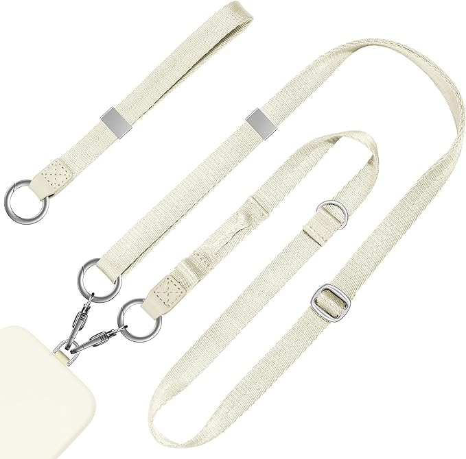 Phone Lanyard 2 in 1, Anti Theft Phone Strap Crossbody by Posadina