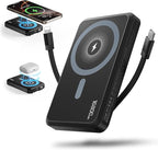 2025 Latest Magnetic Wireless Power Bank, 16800mAh Portable Charger by Tryetas