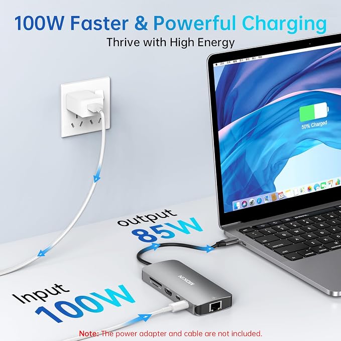 USB C Adapters for MacBook Pro/Air, Mac Dongle - Image 4