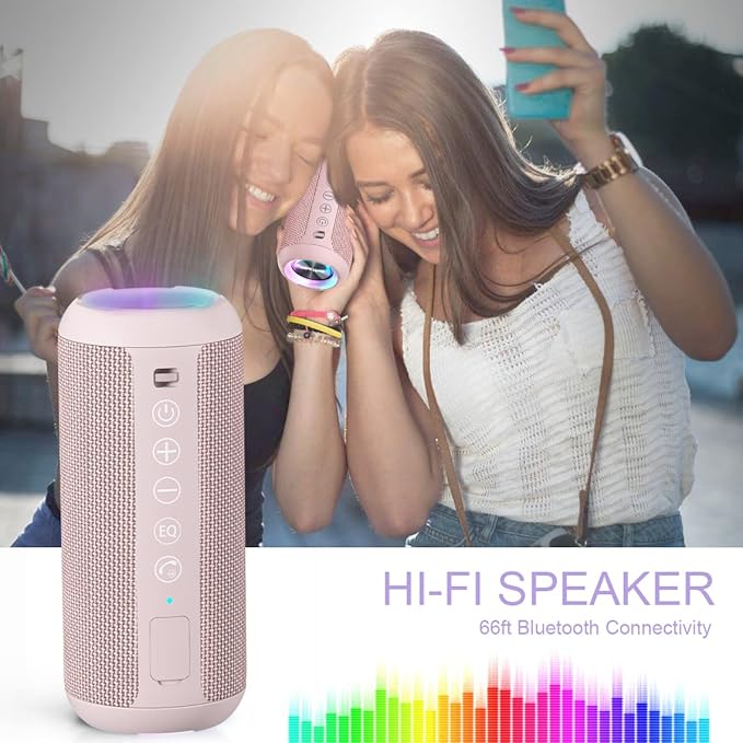 Ortizan Portable Bluetooth Speakers, IPX7 Waterproof Wireless Speaker - Image 6