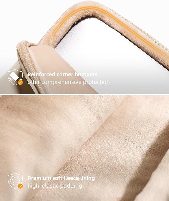 Laptop Case, Sleeve with Handle 360° Protectivie Puffy Laptop Sleeve Compatible - Image 3