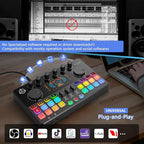 Podcast Equipment Bundle for 4, Audio Interface - Image 7