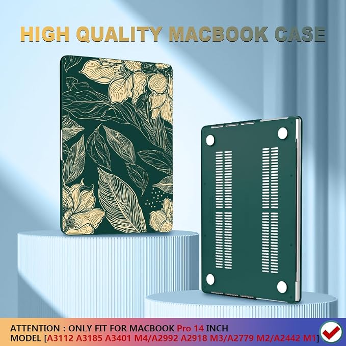 CISSOOK Compatible with MacBook Pro 14 inch 2024 2023 2022 2021 Release M4 M3 - Image 4