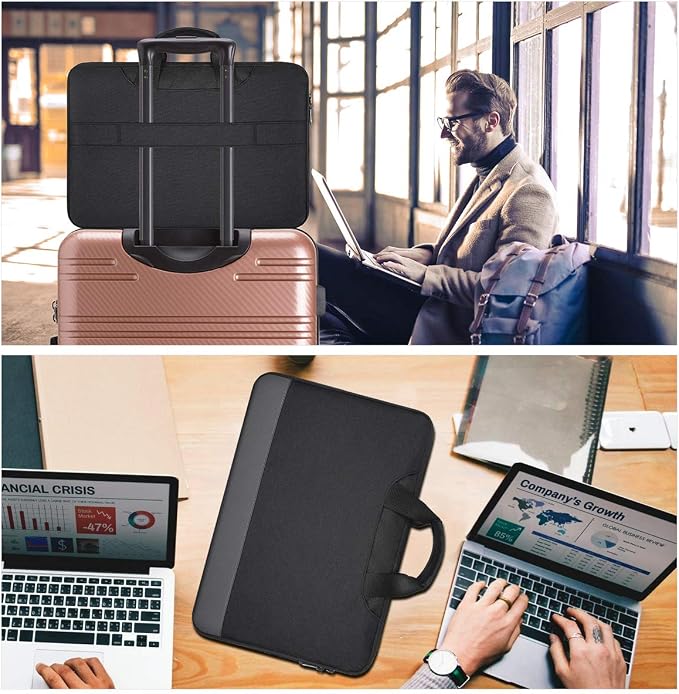 imComor 15.6 Inch Laptop Sleeve Bag, Men Women TSA Case - Image 7